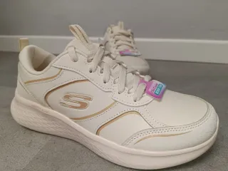 Scarpe Skechers Donna Beige Oro