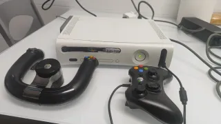 Xbox 360 + 16 Juegos + Volante+ mando