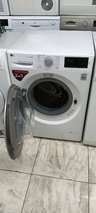 LAVADORA CON SECADORA L.G 8 KG A 5 KG