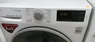 LAVADORA CON SECADORA L.G 8 KG A 5 KG