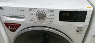 LAVADORA CON SECADORA L.G 8 KG A 5 KG