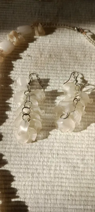 Set Collana Girocollo Orecchini vintage