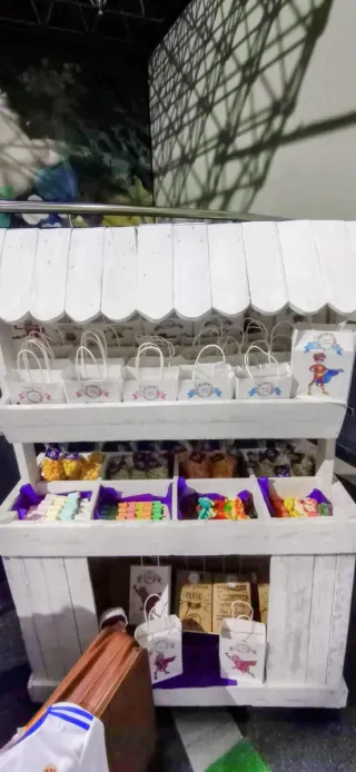 Carrito Mesa Dulce Madera