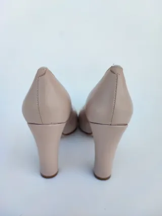 Zapatos Unisa Salón Talla 36 Beige