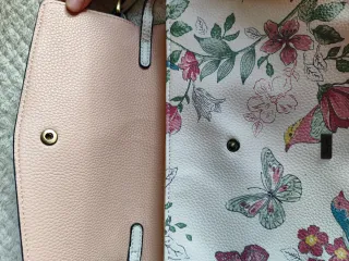 Bolso Pepe Jeans estampado pájaros y flores