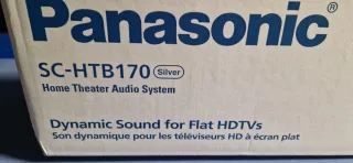 Barra de Sonido Panasonic SC-HTB170 Negra