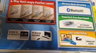 Barra de Sonido Panasonic SC-HTB170 Negra