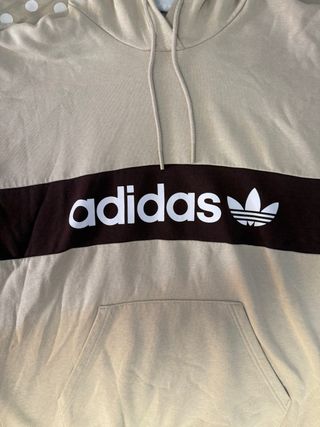 Sudadera Adidas Beige y Marrón