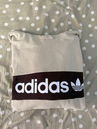 Sudadera Adidas Beige y Marrón