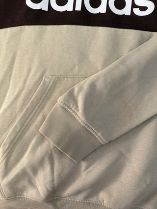 Sudadera Adidas Beige y Marrón