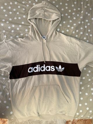 Sudadera Adidas Beige y Marrón