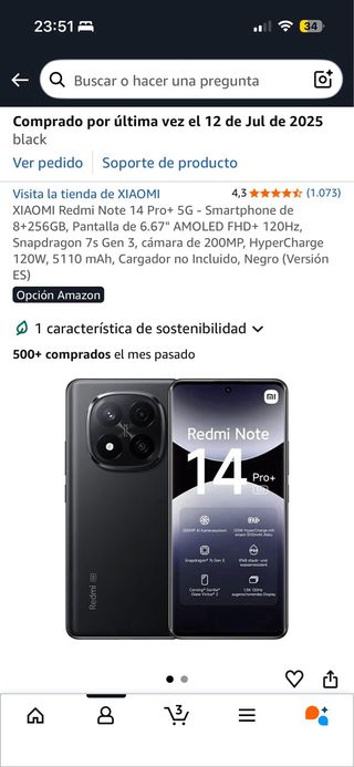 Redmi Note 14 Pro 5G Negro