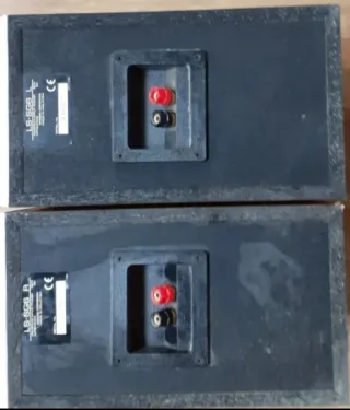 Altavoces Kenwood Marrones y Plateados