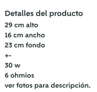 Altavoces Kenwood Marrones y Plateados