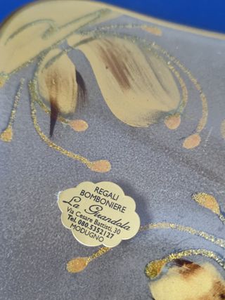 Svuotatasche Decorativo in Vetro