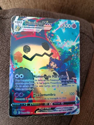 Carta Pokémon Mimikyu VMAX TG17/TG30