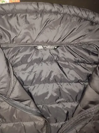 Chaleco acolchado Zara negro
