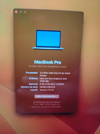 MacBook Pro 13 2017