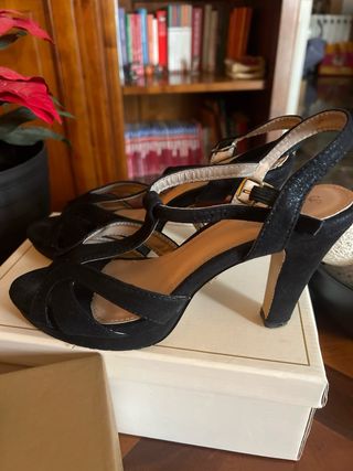 Lote Zapatos Fiesta Tacón Mujer