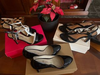 Lote Zapatos Fiesta Tacón Mujer