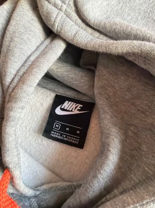 Sudadera Nike Gris Just Do It