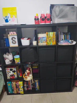 Estantería Kallax IKEA Negra