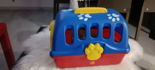 Maletín de juguete con perrito