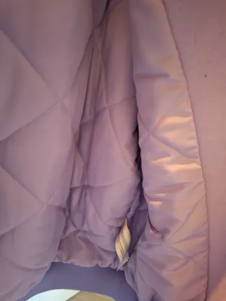 Chaqueta Bershka Lila Oversize