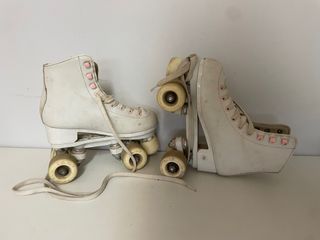 Patines blancos 4 ruedas talla 36