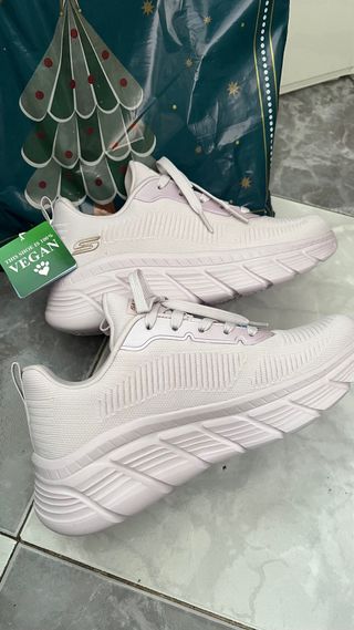 Zapatillas Skechers Memory Foam lila