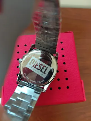 Orologio Diesel Master Chief Acciaio Arancione