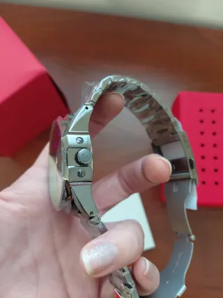 Orologio Diesel Master Chief Acciaio Arancione