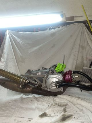 Motor Top rosa Minarelli Horizontal