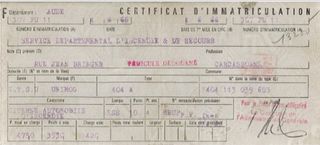 UNIMOG 404 A MERCEDES  DE 1966