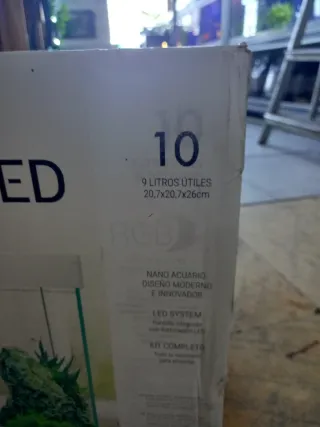 Kit Nano Acuario Plantado 10L ICA