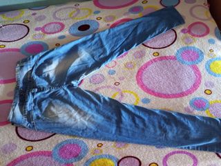 Pantalones vaqueros mujer tiro bajo