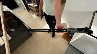 Cortinero Ikea Negro Metal