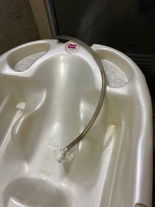 Bañera bebé patas plegables