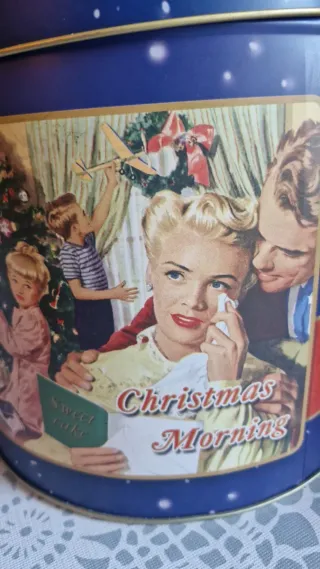 Gallettera Vintage Navideña