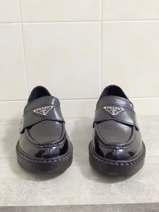 Mocassini Prada Donna Neri