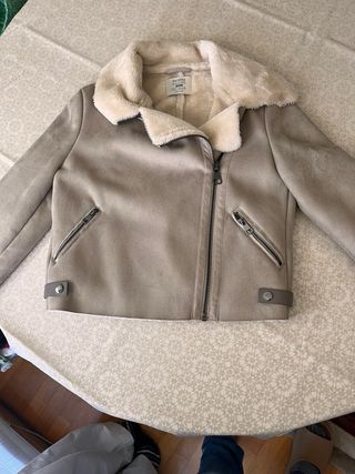 Cazadora aviador Bershka topo