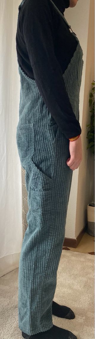 Peto vaquero Nicoli verde azulado