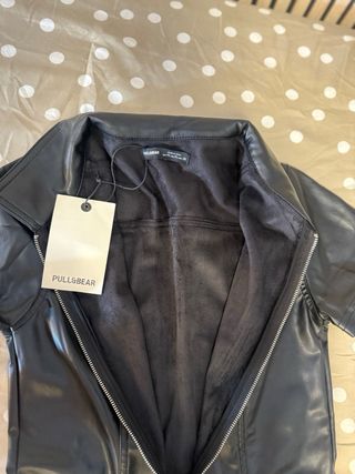 Mono cuero Pull&Bear negro largo