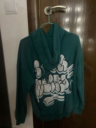 Sudadera Pull&Bear verde