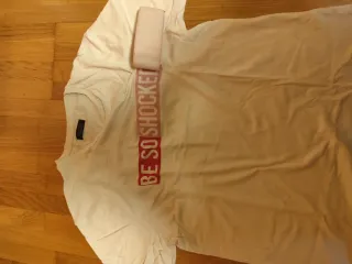 Camiseta hombre blanca con estampado