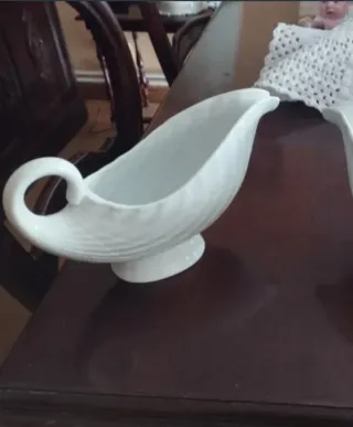 Sopera  y salsera Sargadelos Porcelana Blanca