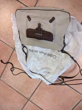 Borsa Calvin Klein Beige e Marrone