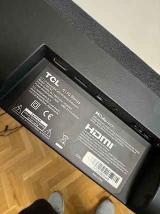 Barra de Sonido TCL Negra