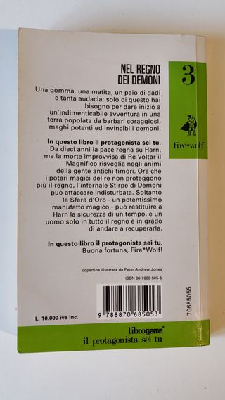 Librogame Fire*wolf 3 – Nel regno dei demoni