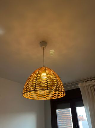 Lámpara de techo Ikea Rafia